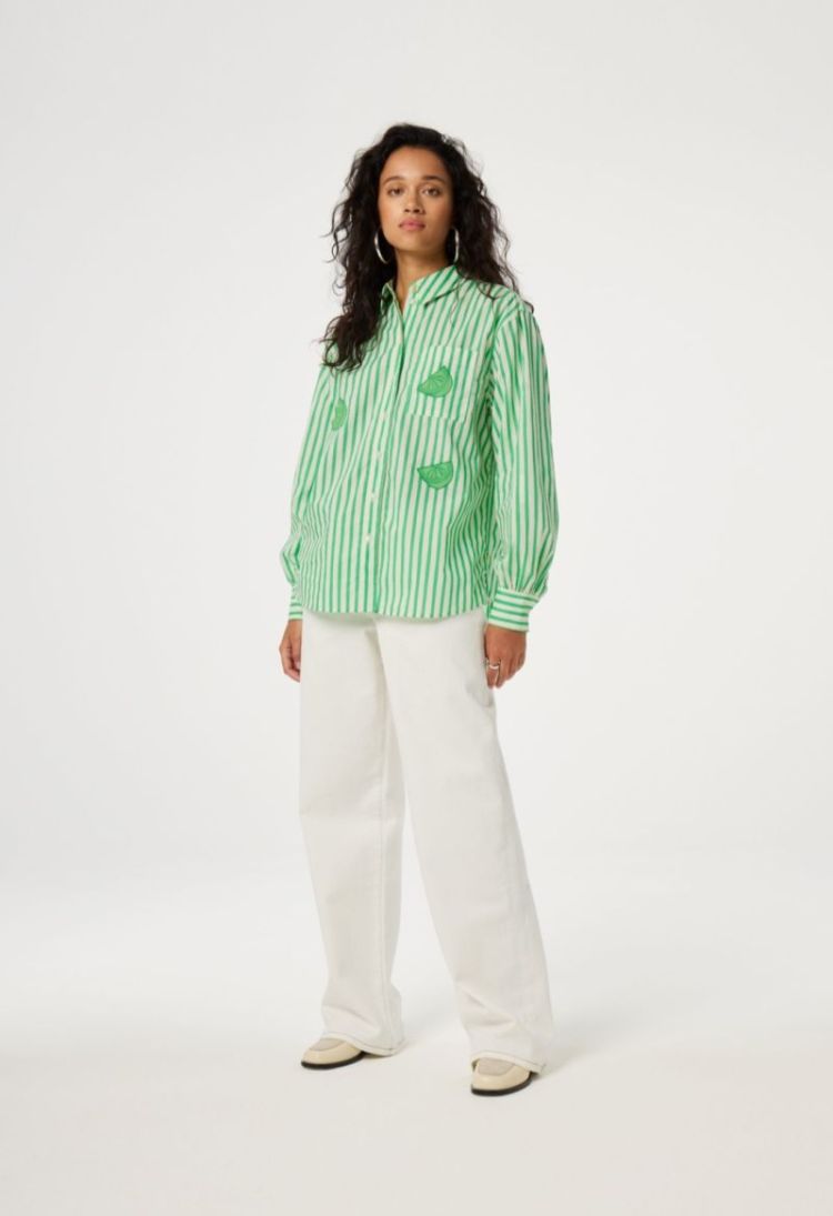 white/green