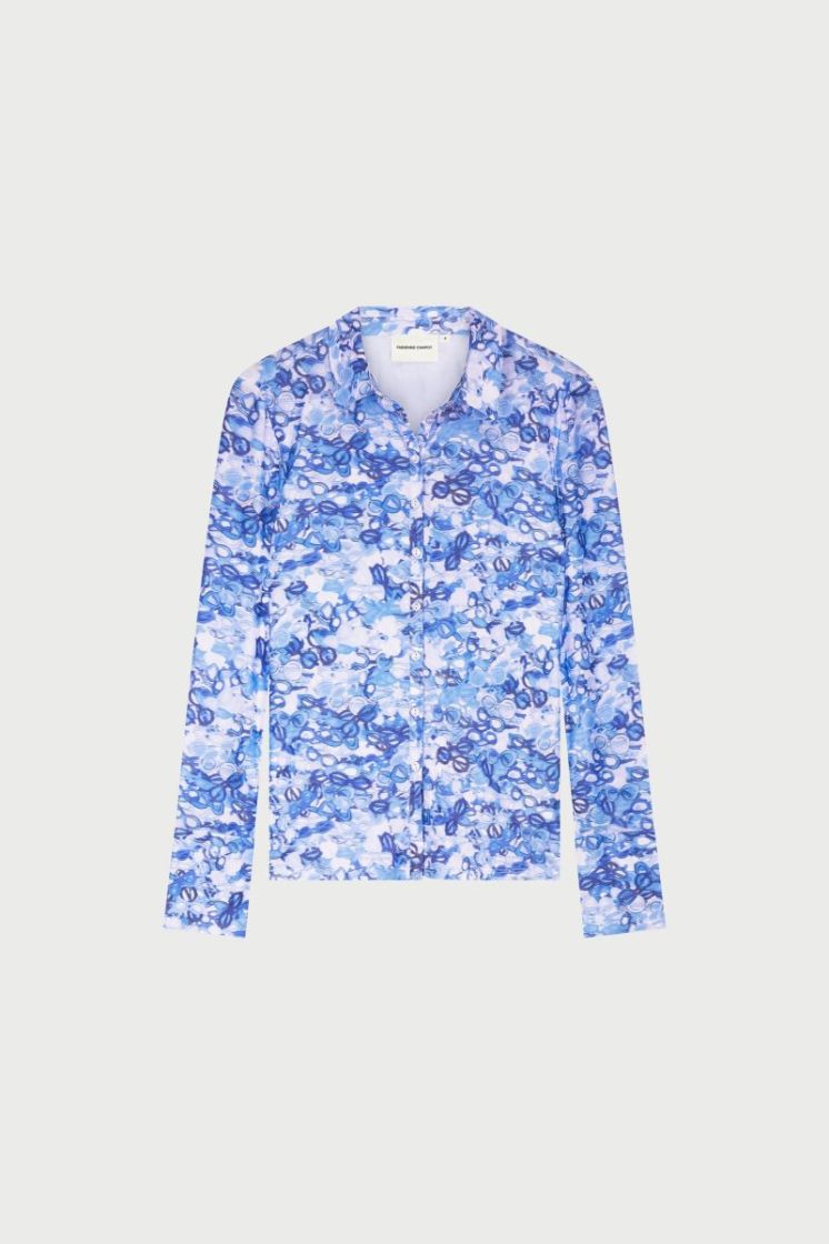 BLUE COSY WHITE