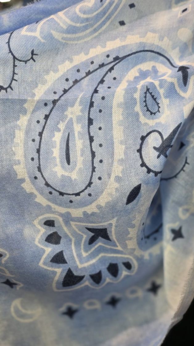  bleu bandana