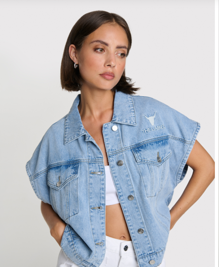 light blue deni